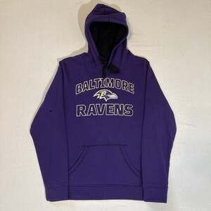 Fanatics Baltimore Ravens Purple Pullover Hoodie Medium